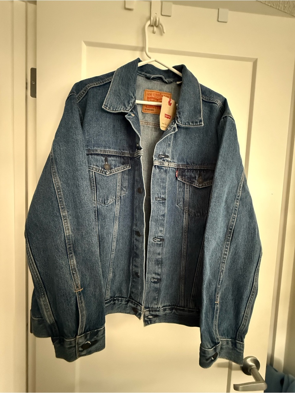 Levi's Blue Denim Trucker Jacket - Classic Jean Jacket